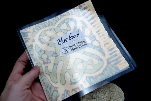 Copper Metal Leafs - Blue-Gold #21158