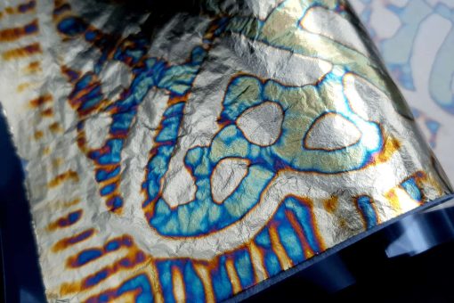 Copper Metal Leafs - Blue-Gold #21201