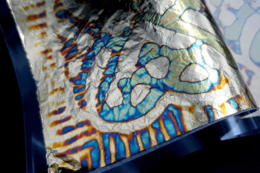 Copper Metal Leafs - Blue-Gold #21206