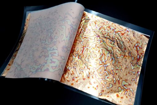 Copper Rust Metal Leafs #21169