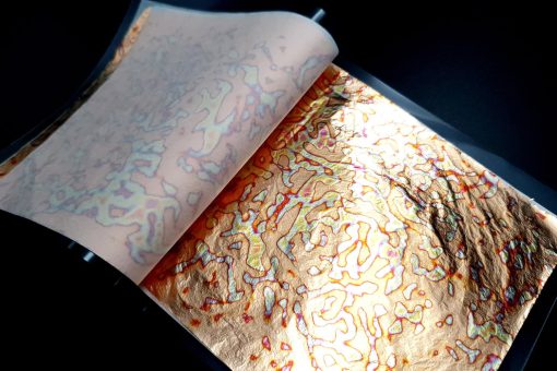 Copper Rust Metal Leafs #21183