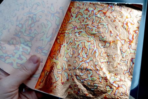 Copper Rust Metal Leafs #21189