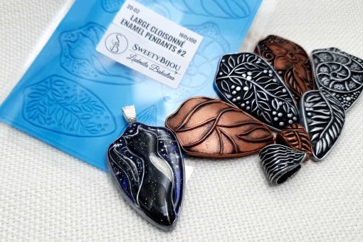 Large Cloisonne Enamel Pendants #2 #21362