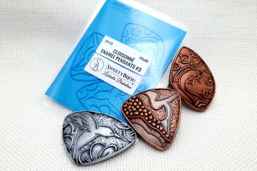 Cloisonne Enamel Pendants #3 #21361