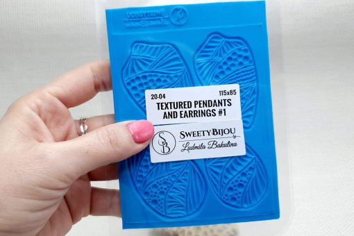 Textured Pendants and Earrings #1 #21377