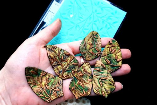 Silicone Texture "Spring Leafs" #22101