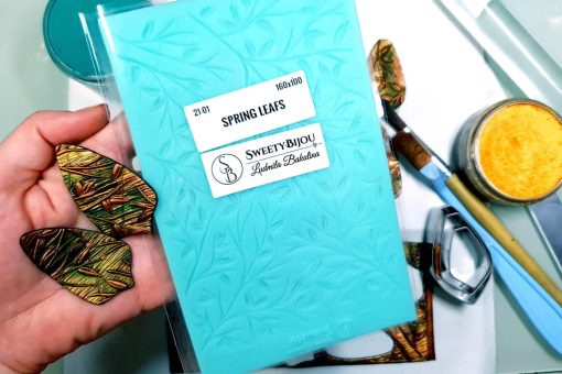 Silicone Texture "Spring Leafs" #22106