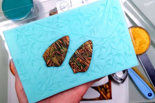 Silicone Texture "Spring Leafs" #22108