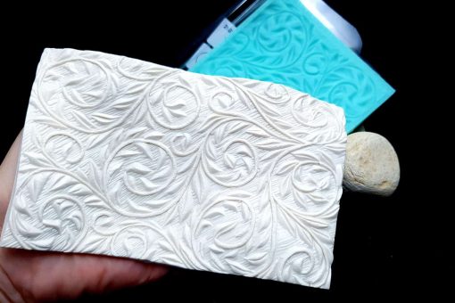 Silicone Texture "Young Fern Leafs" #22111