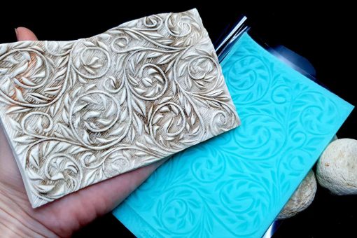 Silicone Texture "Young Fern Leafs" #22117