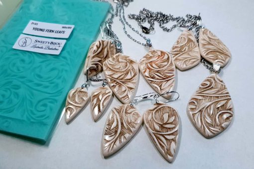 Silicone Texture "Young Fern Leafs" #22119