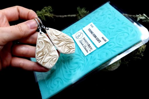 Silicone Texture "Young Fern Leafs" #22123