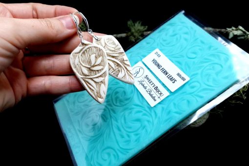 Silicone Texture "Young Fern Leafs" #22125