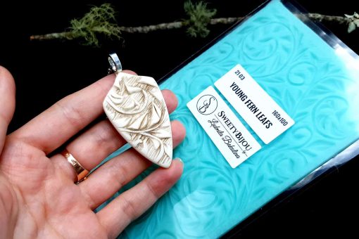 Silicone Texture "Young Fern Leafs" #22127