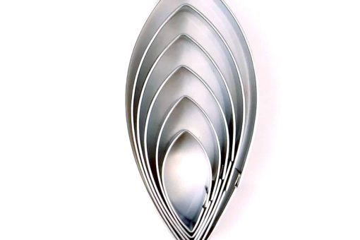 6-pcs Stainless steel dahlia flower petals cutters #22046