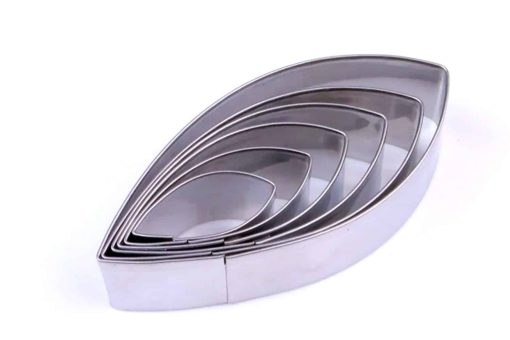 6-pcs Stainless steel dahlia flower petals cutters #22049