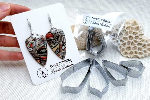 4-pcs Stainless steel shape cutters #22040