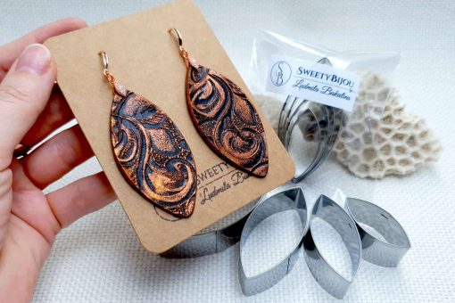 4-pcs Stainless steel petal-shapes cutters #22048