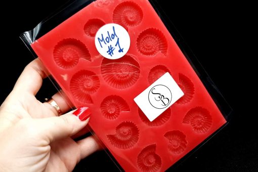 Large Ammonites Mold #1 #21914