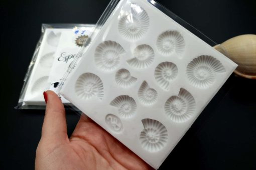 Square Medium Ammonites Mold #1 #21908