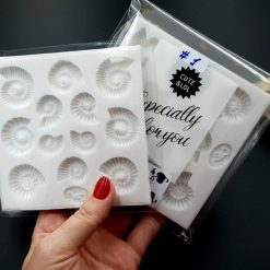 Square Medium Ammonites Mold #1 #21912