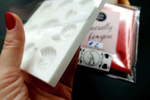 Square Medium Ammonites Mold #2 #21924