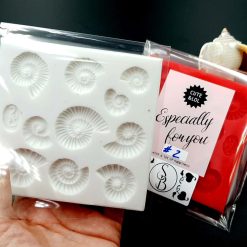 Square Medium Ammonites Mold #2 #21928