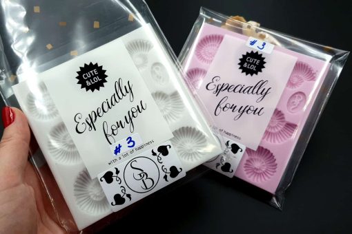 Square Medium Ammonites Mold #3 #21916