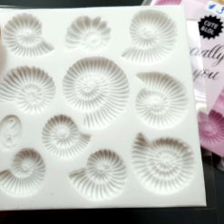 Square Medium Ammonites Mold #3 #21926