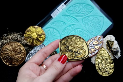 Large Cloisonne Enamel - Flowers #21836