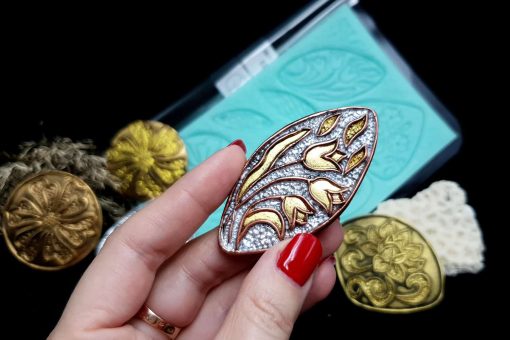 Large Cloisonne Enamel - Flowers #21845