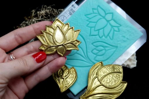 Cloisonne Enamel - Tulips and Lotuse #21839