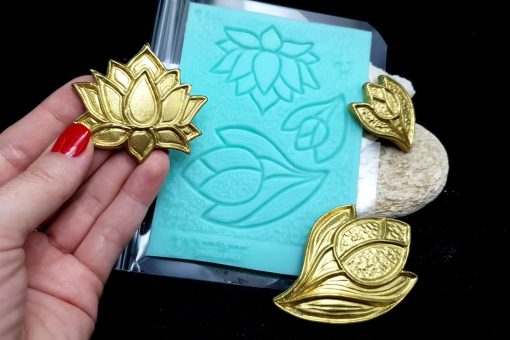 Cloisonne Enamel - Tulips and Lotuse #21862