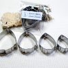 Peony Petal - 4 cutters for polymer clay #22378