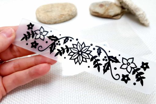 Christmas Flowers - plastic texture #22465