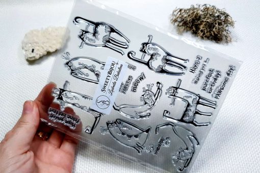 Cats - Clear Silicone Stamp #22499