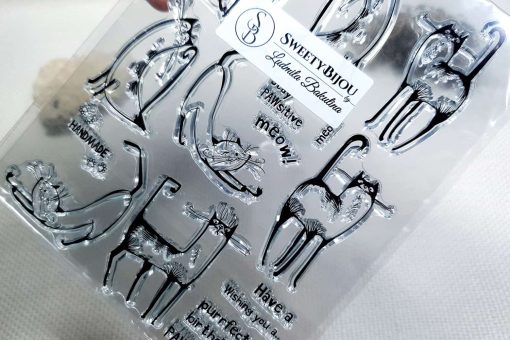 Cats - Clear Silicone Stamp #22503