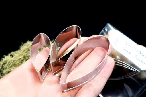Stainless steel petal-shape cutters #22781