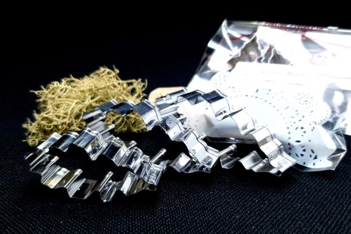 Stainless steel leaf-shape cutters #22764