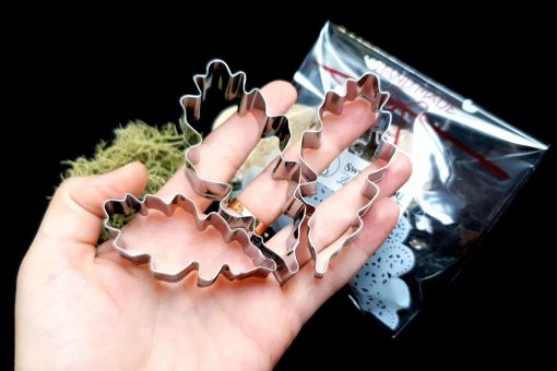 Stainless steel leaf-shape cutters #22780