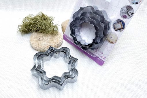 4 pcs Stainless Steel Square Shaped Cookie Cutters #22828