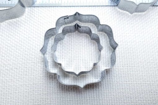 4 pcs Stainless Steel Round Shaped Cookie Cutters #22858