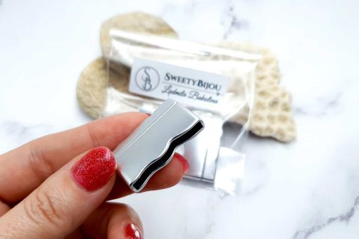 Silver Color Magnetic Clasps - 2 pairs #23271