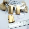 Golden Color Magnetic Clasps - 2 pairs #23275