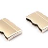 Golden Color Magnetic Clasps - 2 pairs #23291