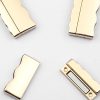 Golden Color Magnetic Clasps - 2 pairs #23293