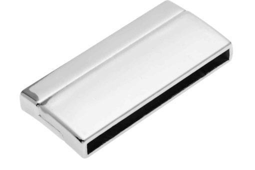 Silver Color Long Magnetic Clasps - 2 pairs #23303