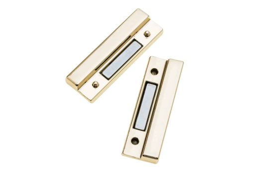 Golden Color Long Magnetic Clasps - 2 pairs #23309