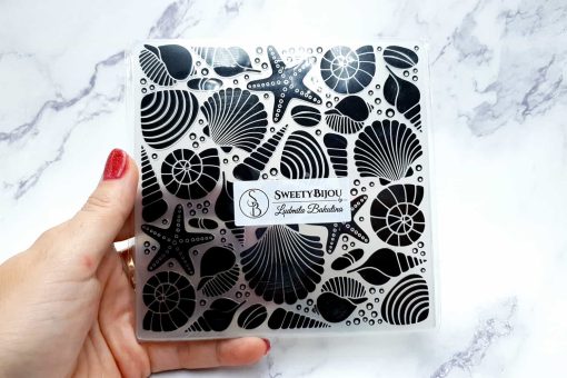 Double side texture "Sea Shells and Stars" #23329