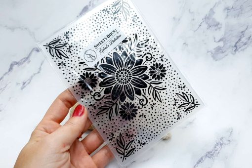 Double side texture "Flowers in the Centre" #23333